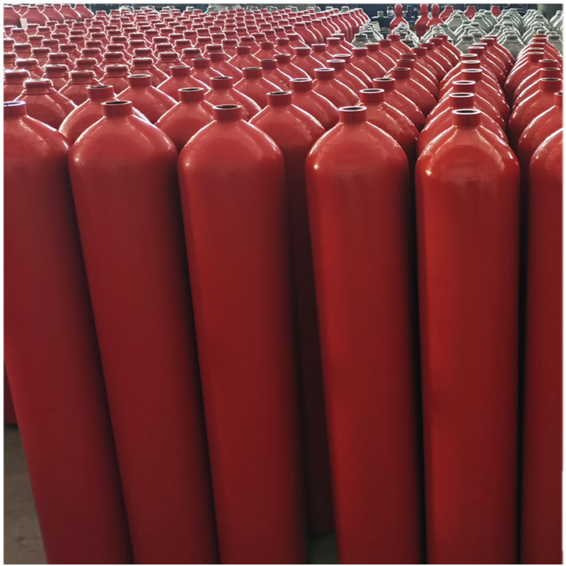 40L 200 Bar Argon/Nitrogen/Oxygen/Helium Industrial Gas Cylinder